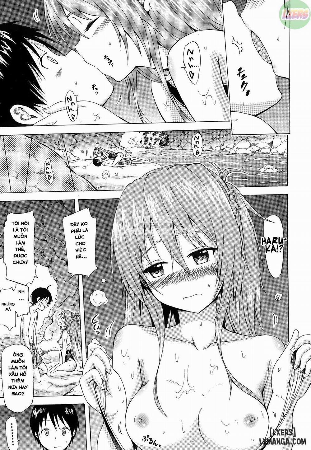 HentaiVN.net - Ảnh 20 - Natsumitsu X Harem! - Chap 4