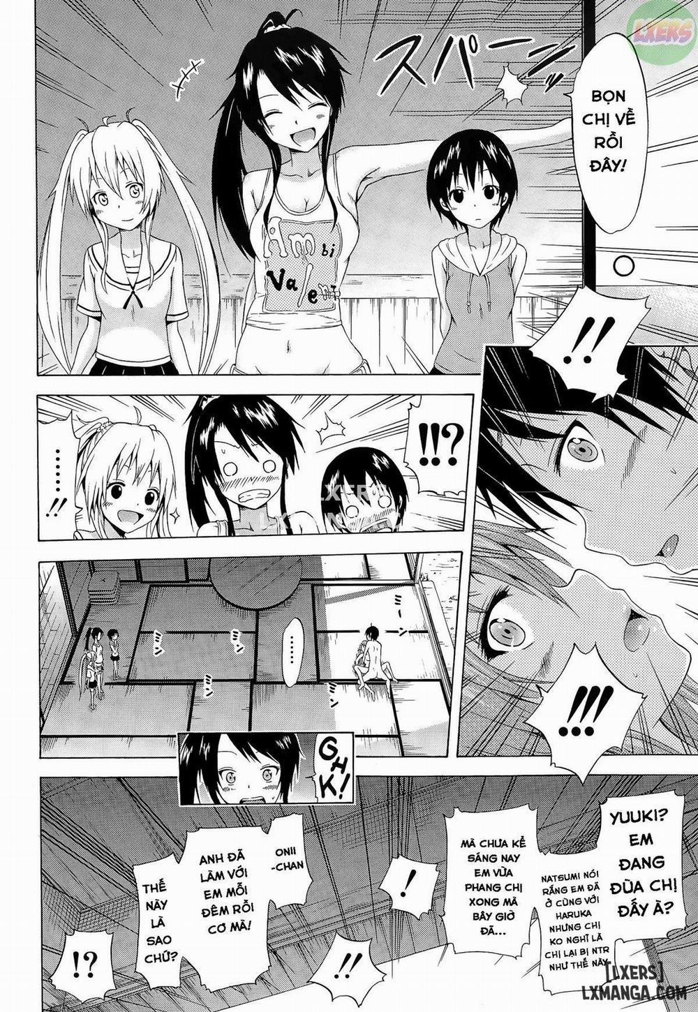HentaiVN.net - Ảnh 41 - Natsumitsu X Harem! - Chap 4
