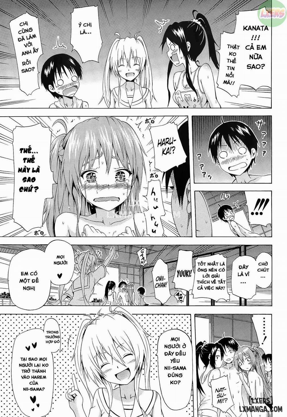 HentaiVN.net - Ảnh 42 - Natsumitsu X Harem! - Chap 4