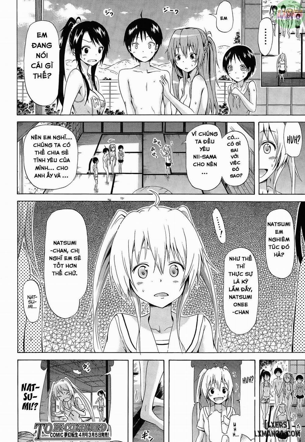 HentaiVN.net - Ảnh 43 - Natsumitsu X Harem! - Chap 4