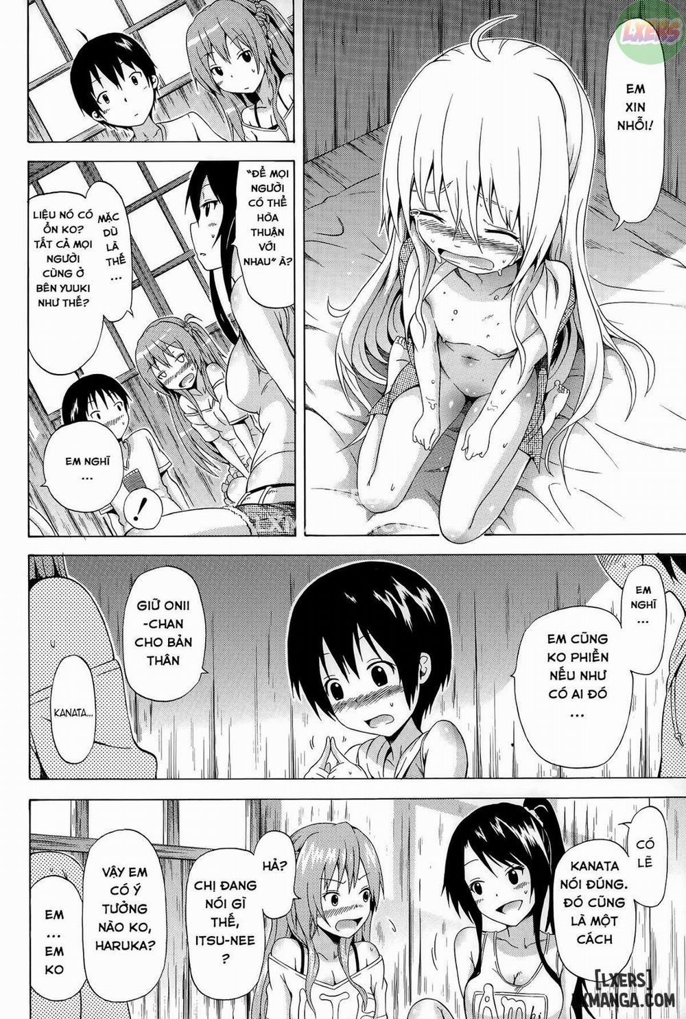 HentaiVN.net - Ảnh 17 - Natsumitsu X Harem! - Chap 5