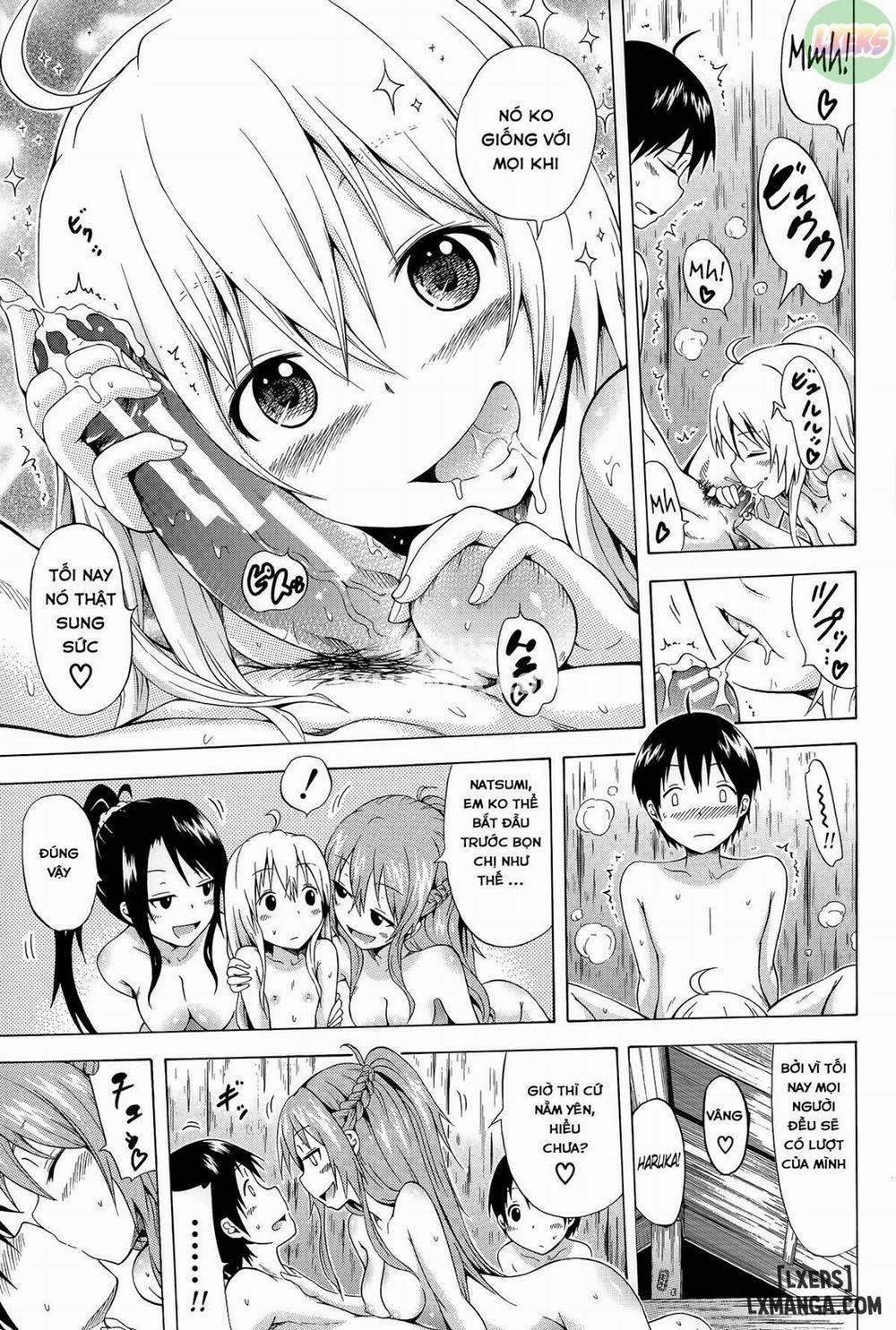 HentaiVN.net - Ảnh 22 - Natsumitsu X Harem! - Chap 5
