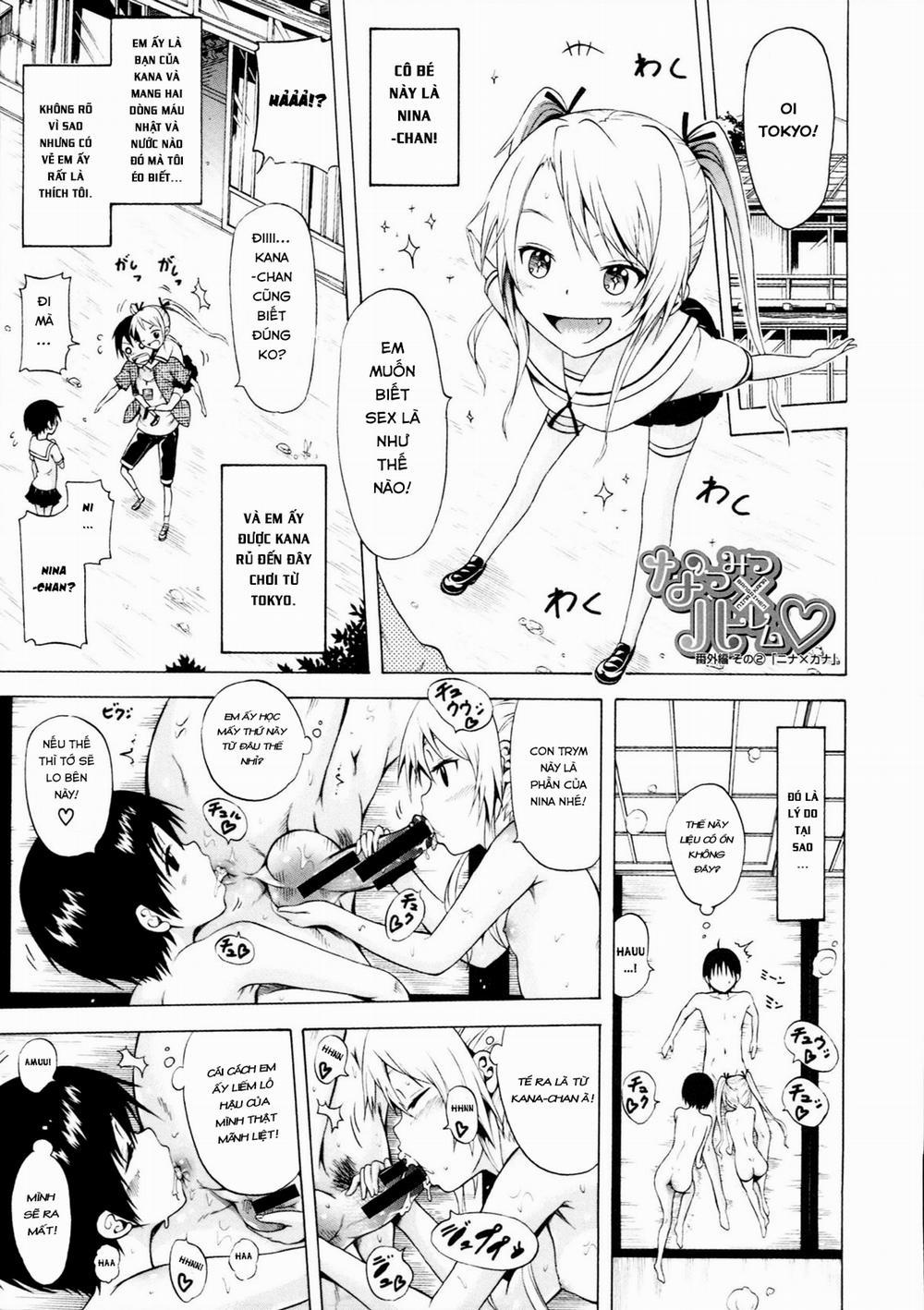 HentaiVN.net - Ảnh 12 - Natsumitsu X Harem! - Chap 5.5
