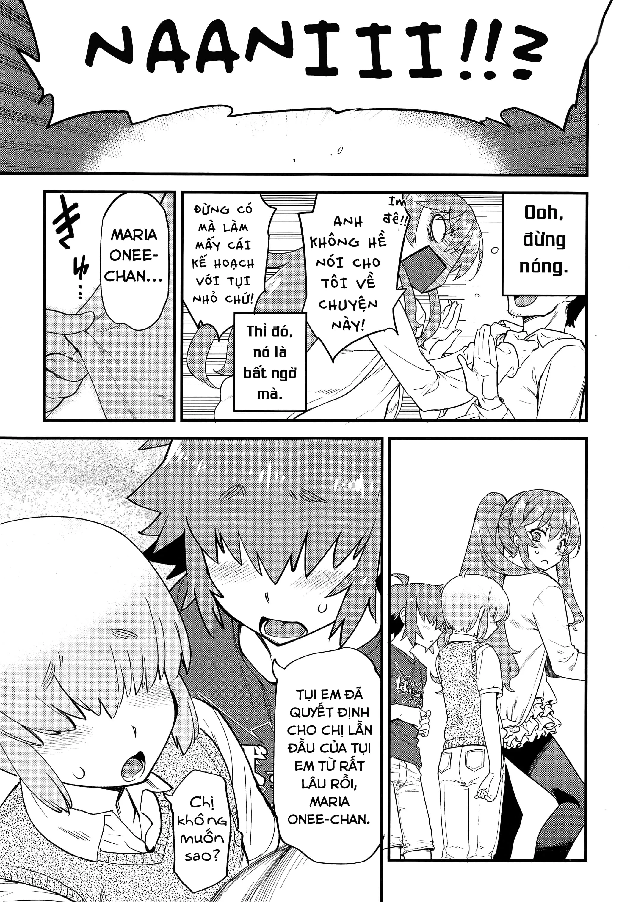 HentaiVN.net - Ảnh 6 - Cuộc gặp mặt của hai anh em [Tonari No Ochinpo ♂ Onee-San Zenpen] - Chap 1