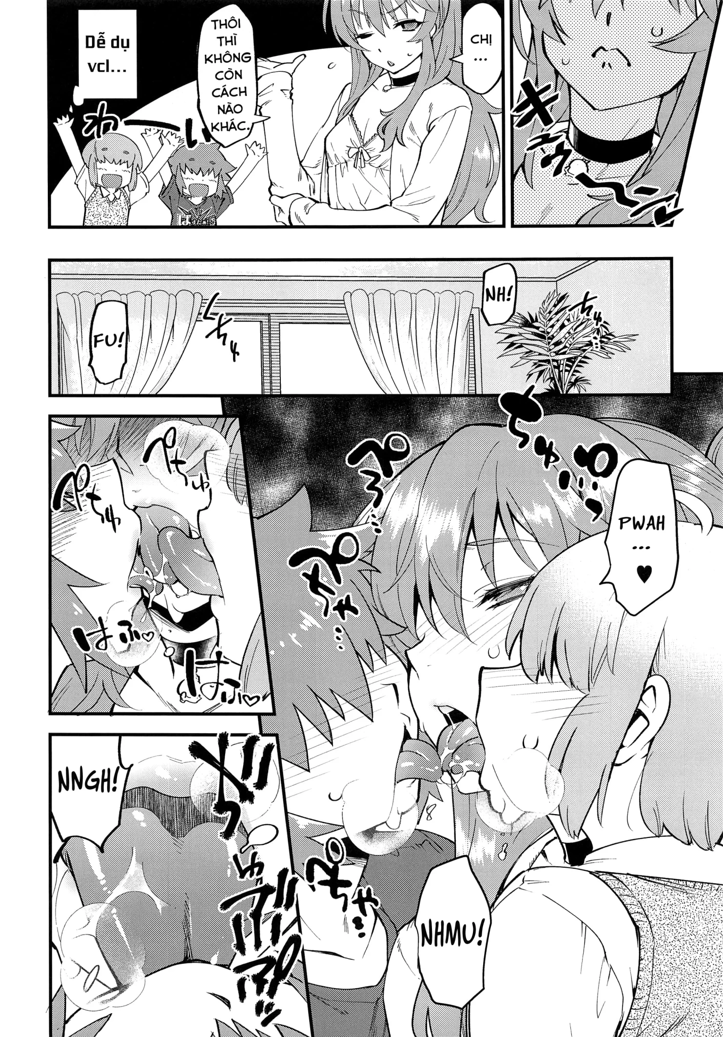 HentaiVN.net - Ảnh 7 - Cuộc gặp mặt của hai anh em [Tonari No Ochinpo ♂ Onee-San Zenpen] - Chap 1