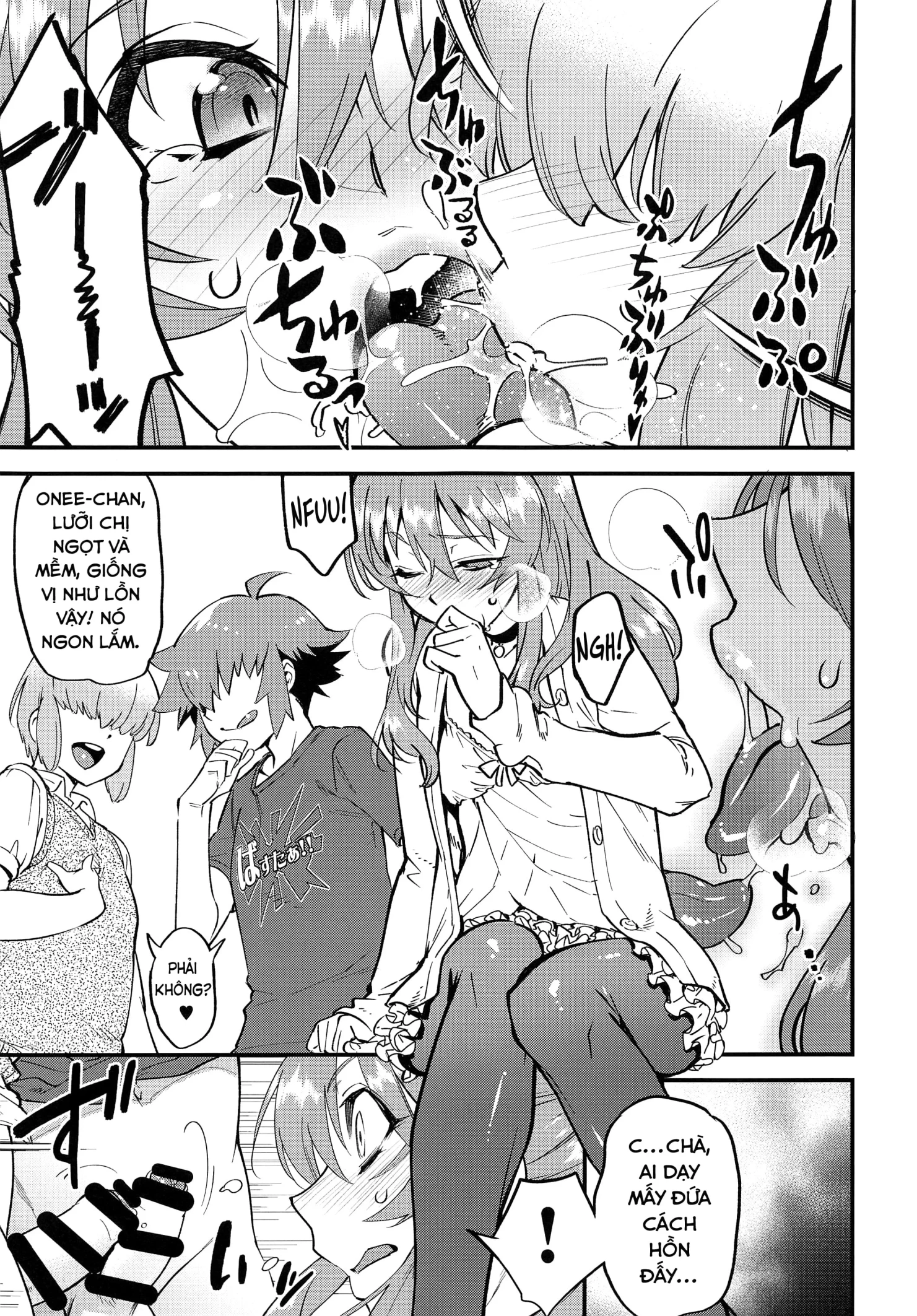 HentaiVN.net - Ảnh 8 - Cuộc gặp mặt của hai anh em [Tonari No Ochinpo ♂ Onee-San Zenpen] - Chap 1