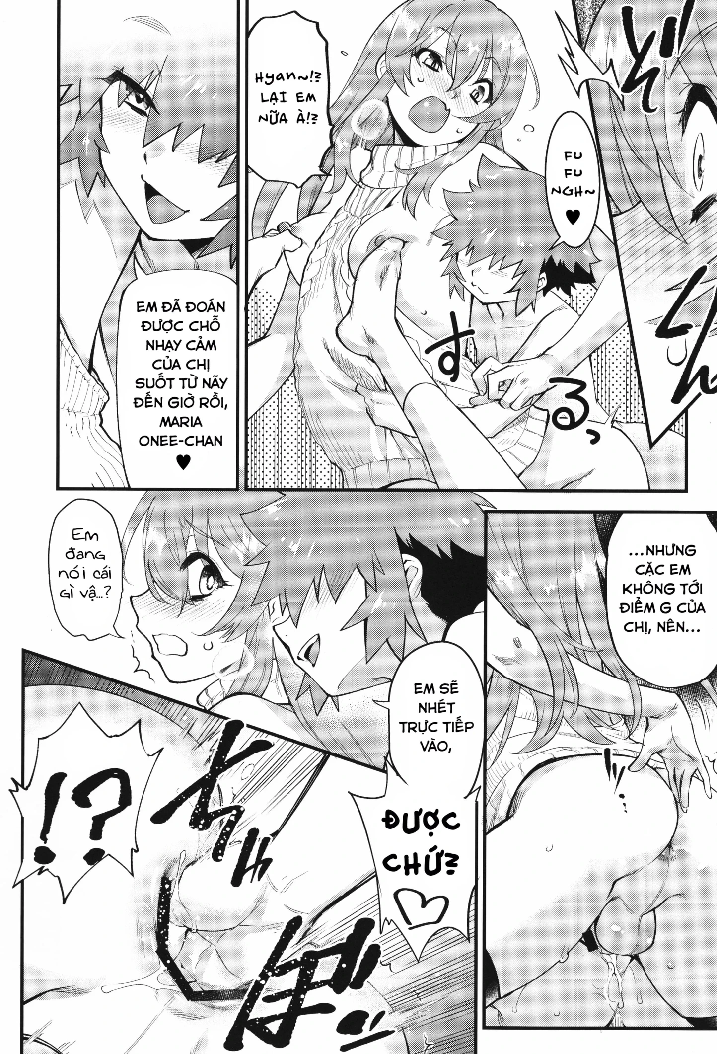 HentaiVN.net - Ảnh 19 - Cuộc gặp mặt của hai anh em [Tonari No Ochinpo ♂ Onee-San Zenpen] - Chap 2 END
