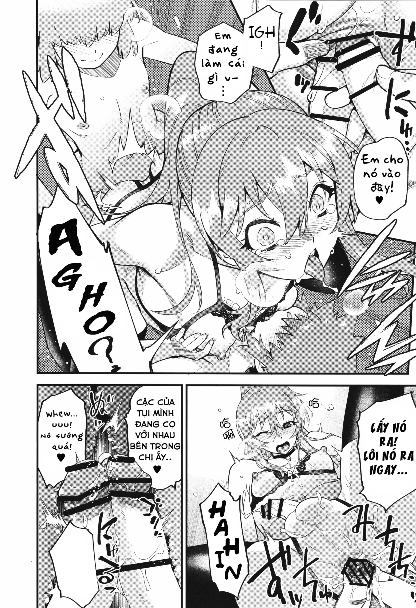 HentaiVN.net - Ảnh 7 - Cuộc gặp mặt của hai anh em [Tonari No Ochinpo ♂ Onee-San Zenpen] - Chap 2 END