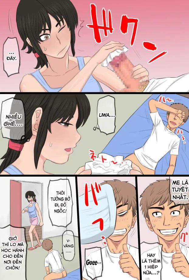 HentaiVN.net - Ảnh 13 - Thằng con 50 sắc thái và bà mẹ 35 tuổi thơm ngon [35-sai no Ore no Kaa-chan ga Seiteki Sugite Oni Tsurai!!!!!] - Chap 1