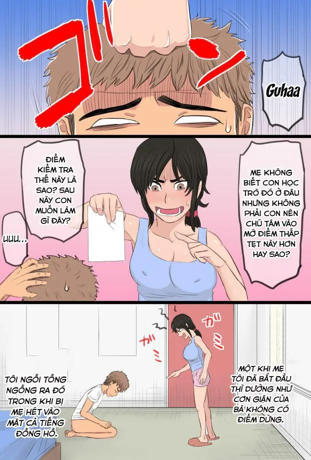 HentaiVN.net - Ảnh 8 - Thằng con 50 sắc thái và bà mẹ 35 tuổi thơm ngon [35-sai no Ore no Kaa-chan ga Seiteki Sugite Oni Tsurai!!!!!] - Chap 1