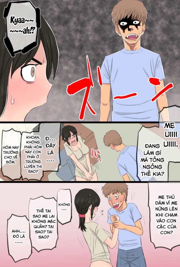 HentaiVN.net - Ảnh 6 - Thằng con 50 sắc thái và bà mẹ 35 tuổi thơm ngon [35-sai no Ore no Kaa-chan ga Seiteki Sugite Oni Tsurai!!!!!] - Chap 2