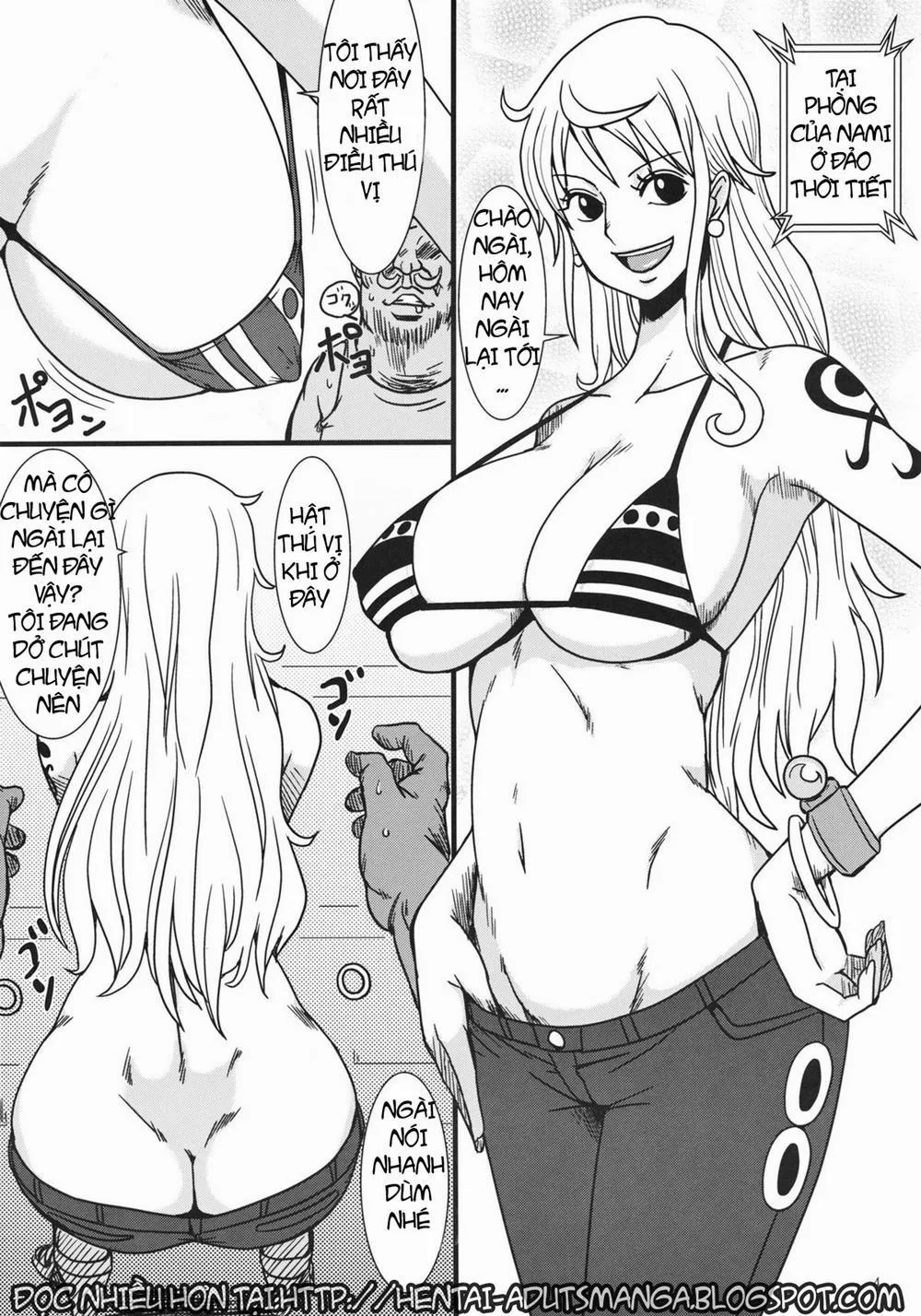 HentaiVN.net - Ảnh 3 - Nami ni Norou!! 2 Years Later (One Piece) - Oneshot