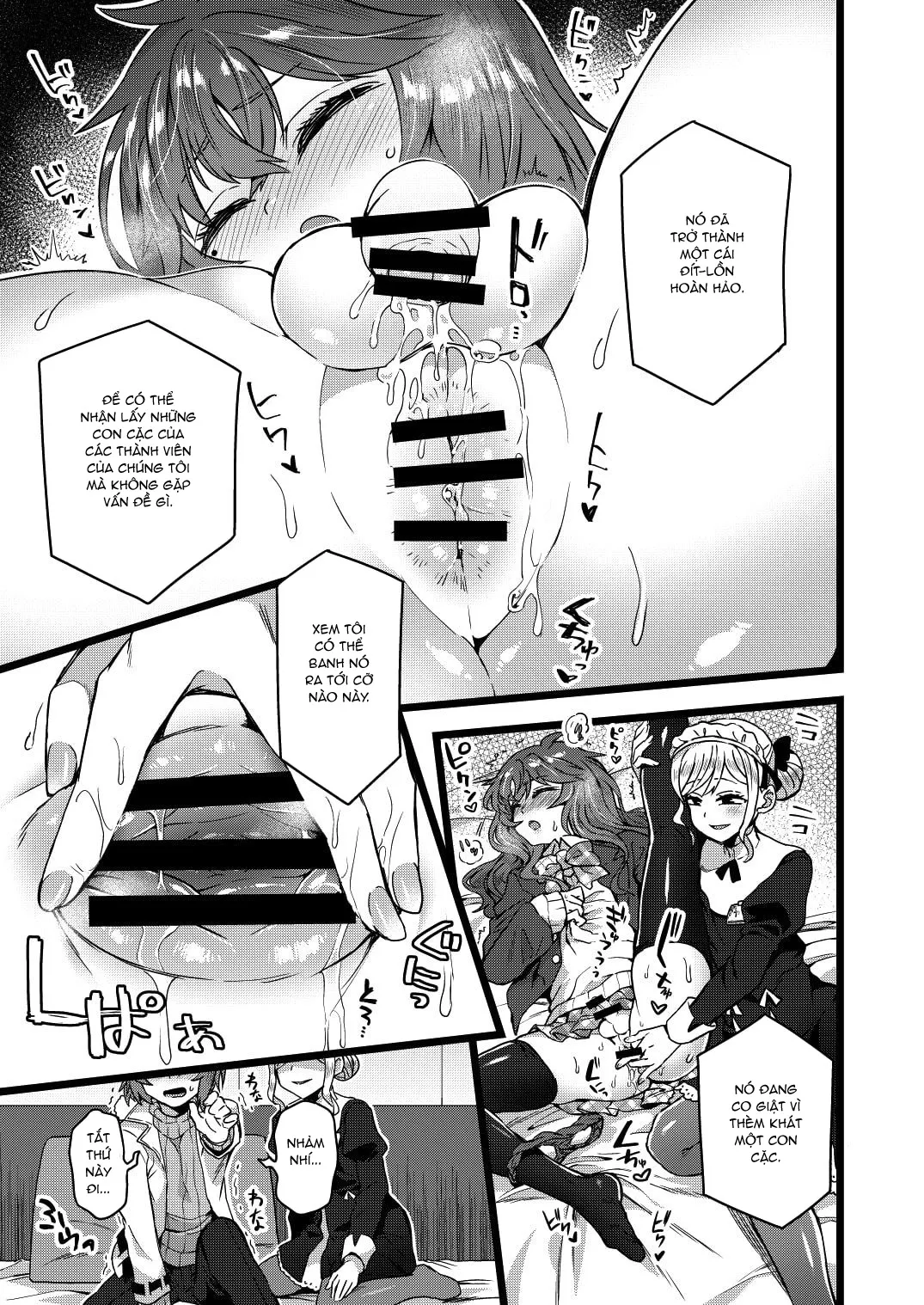 HentaiVN.net - Ảnh 10 - Tôi đã bị hiếp trong lúc ngủ! [Neteiru Aida ni Yatte Okimashita!] - Oneshot