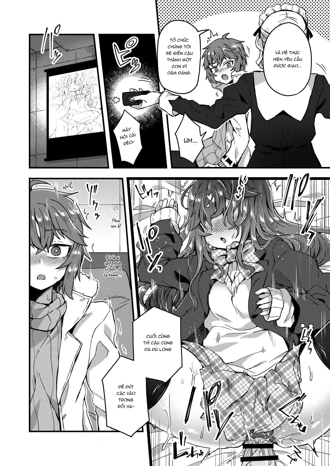 HentaiVN.net - Ảnh 5 - Tôi đã bị hiếp trong lúc ngủ! [Neteiru Aida ni Yatte Okimashita!] - Oneshot