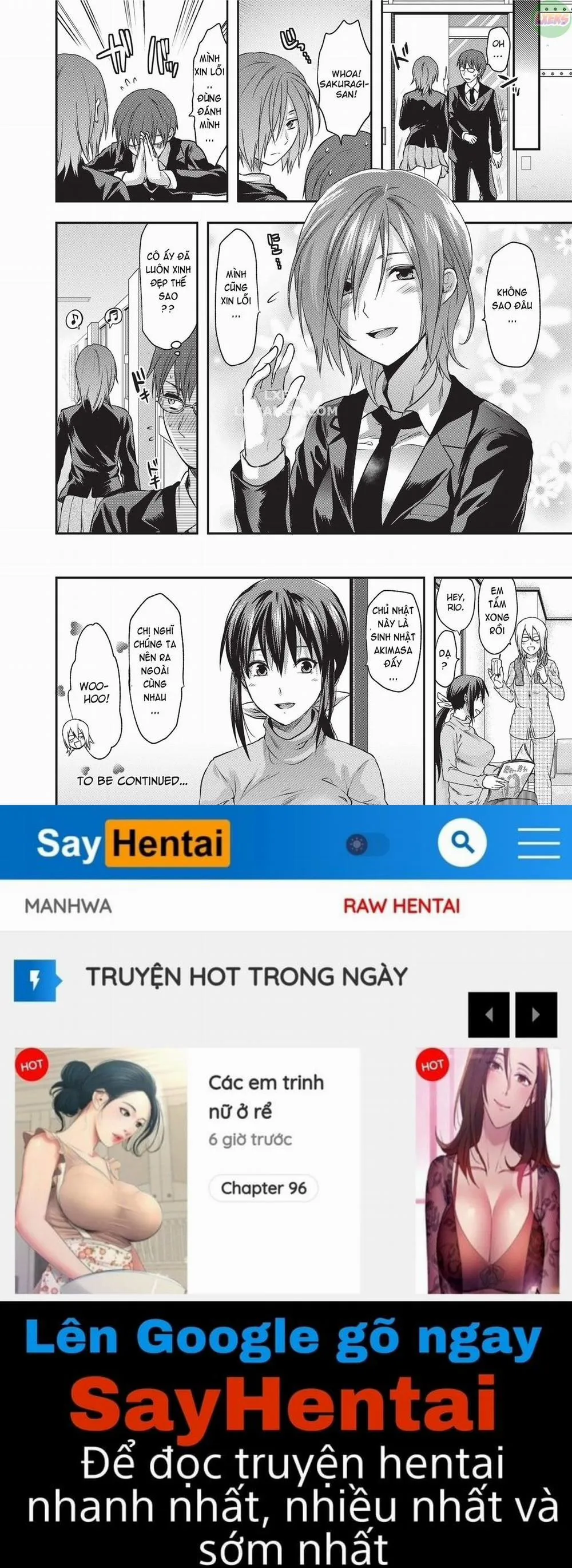 HentaiVN.net - Ảnh 29 - Suki Kirai Daisuki. [Ane koi; Suki - Kirai - Daisuki.; Love, Hate, Really Love] - Chương 3