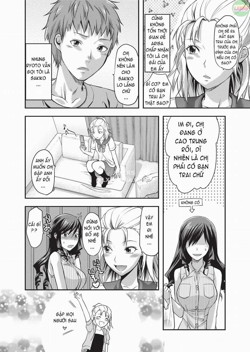 HentaiVN.net - Ảnh 5 - Suki Kirai Daisuki. [Ane koi; Suki - Kirai - Daisuki.; Love, Hate, Really Love] - Chương 9