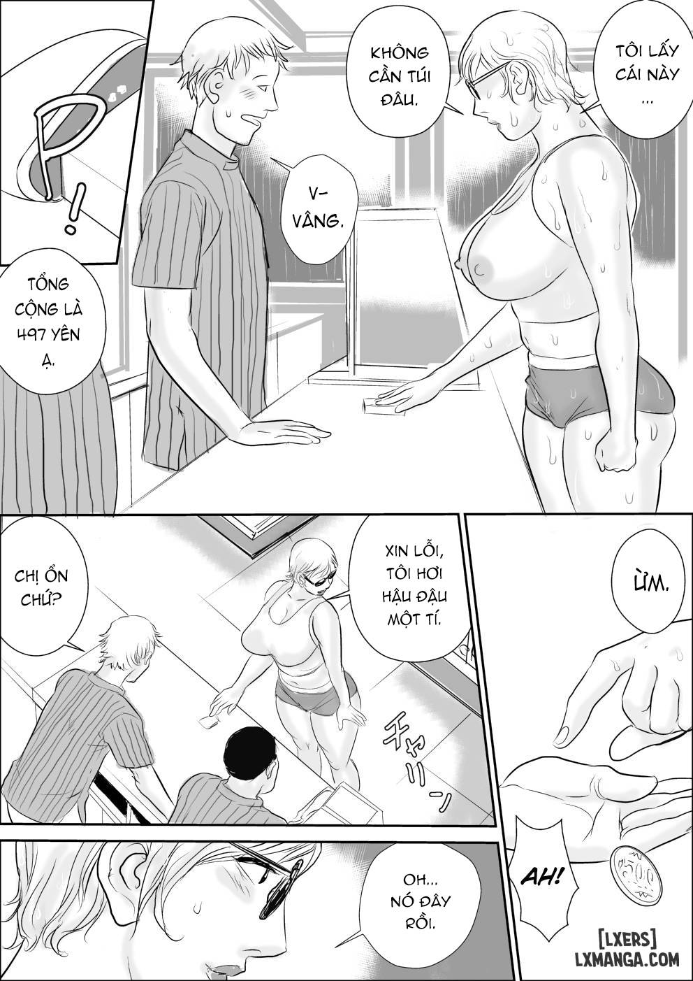 HentaiVN.net - Ảnh 13 - Boku to Oba-san no Amaama Natsuyasumi 1 - Oneshot