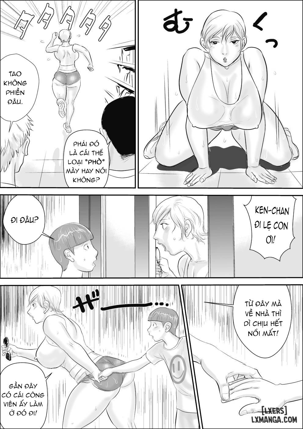 HentaiVN.net - Ảnh 16 - Boku to Oba-san no Amaama Natsuyasumi 1 - Oneshot