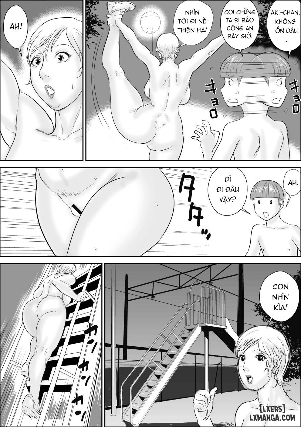 HentaiVN.net - Ảnh 26 - Boku to Oba-san no Amaama Natsuyasumi 1 - Oneshot
