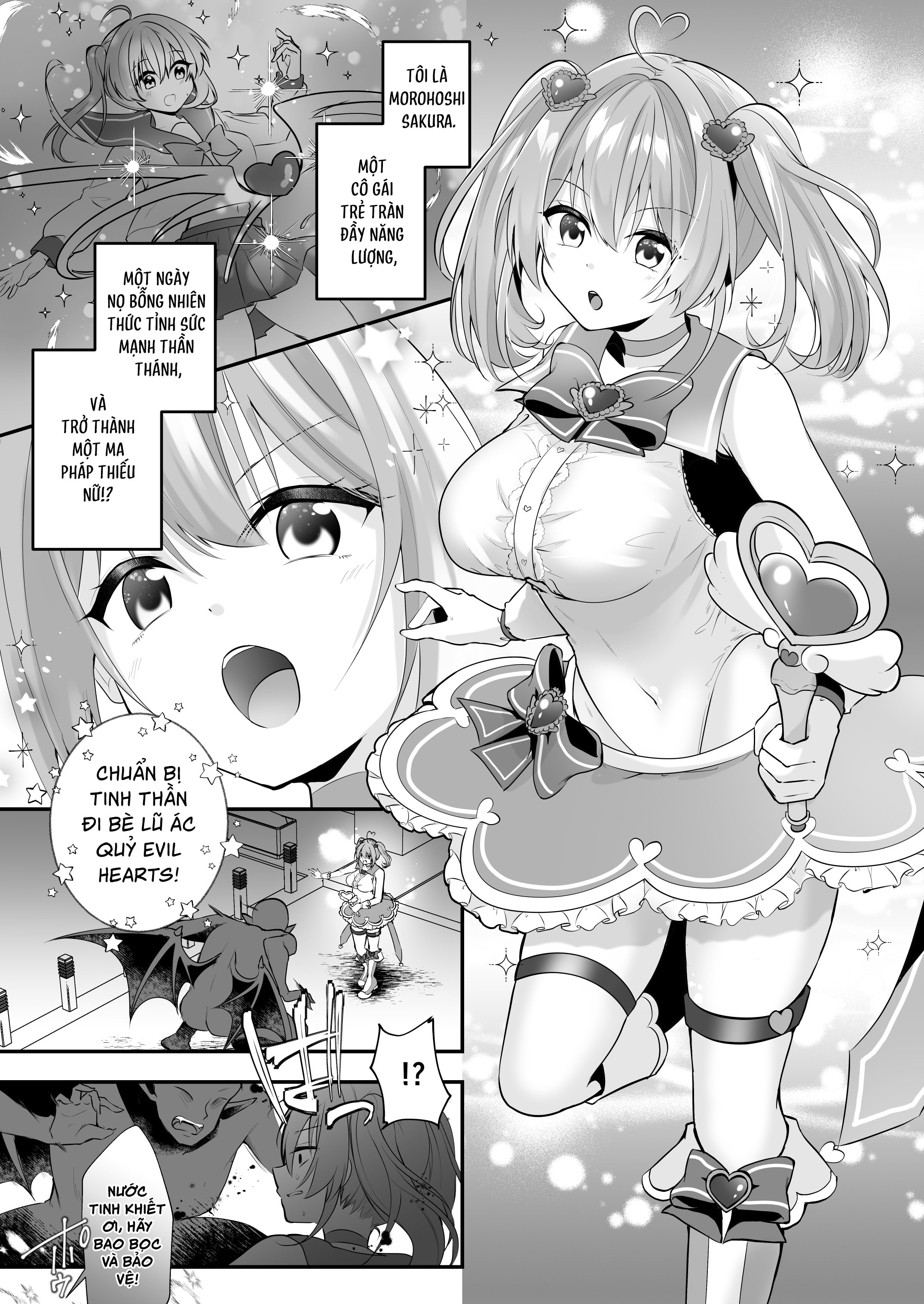 HentaiVN.net - Ảnh 3 - Phòng thí nghiệm huấn luyện ma pháp thiếu nữ sa đoạ - Oneshot