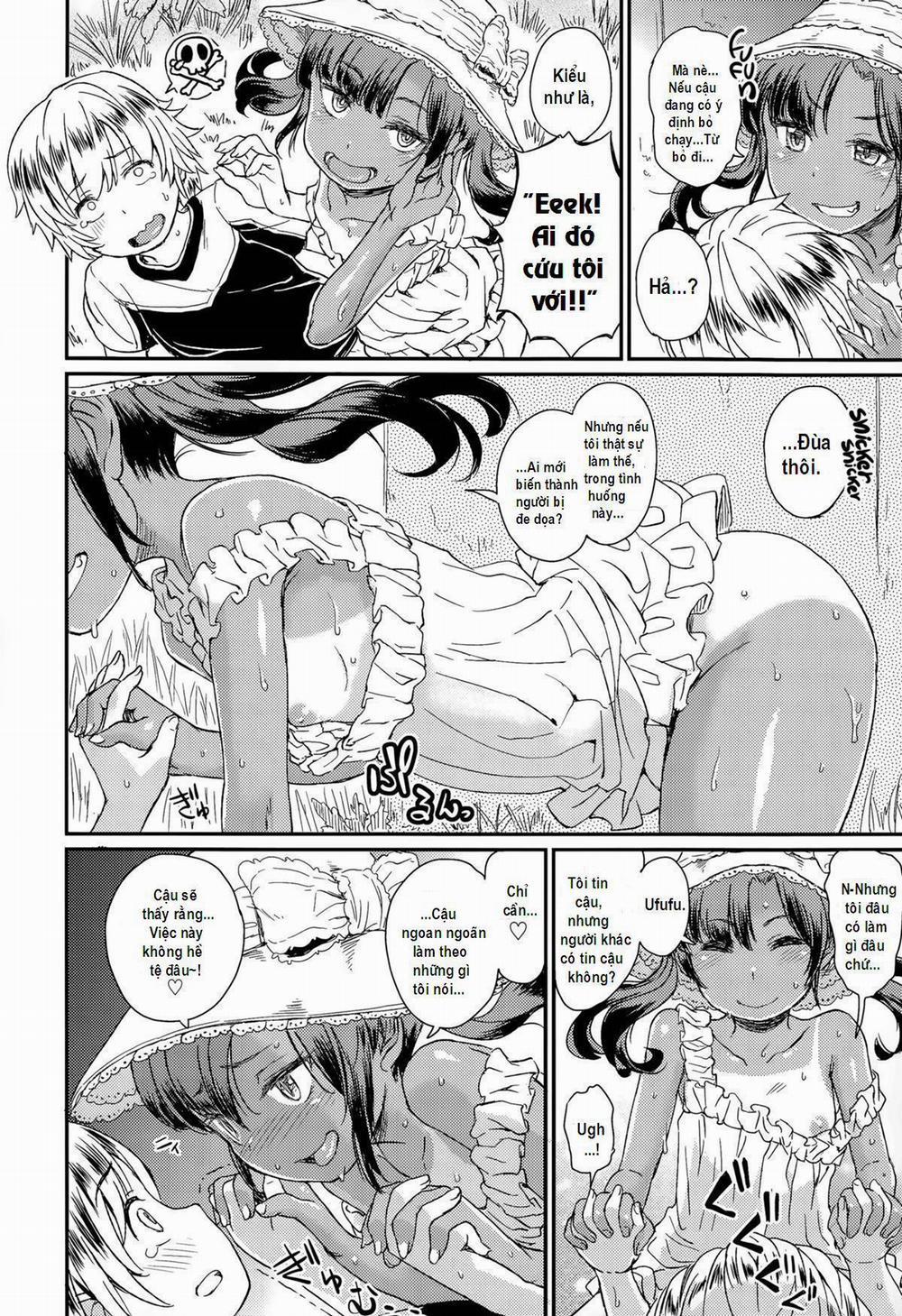 HentaiVN.net - Ảnh 4 - [Loli+Shota] Sự Cố Trong Lúc Làm Bài Tập Hè [Jiyuukenkyuu; Independent Research] - Oneshot