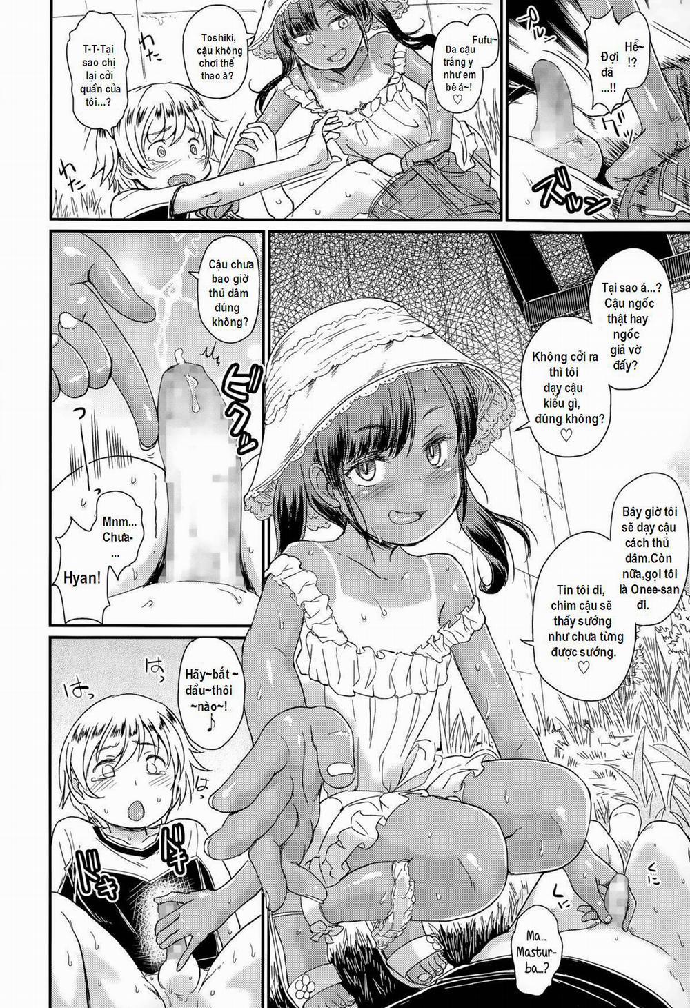 HentaiVN.net - Ảnh 6 - [Loli+Shota] Sự Cố Trong Lúc Làm Bài Tập Hè [Jiyuukenkyuu; Independent Research] - Oneshot