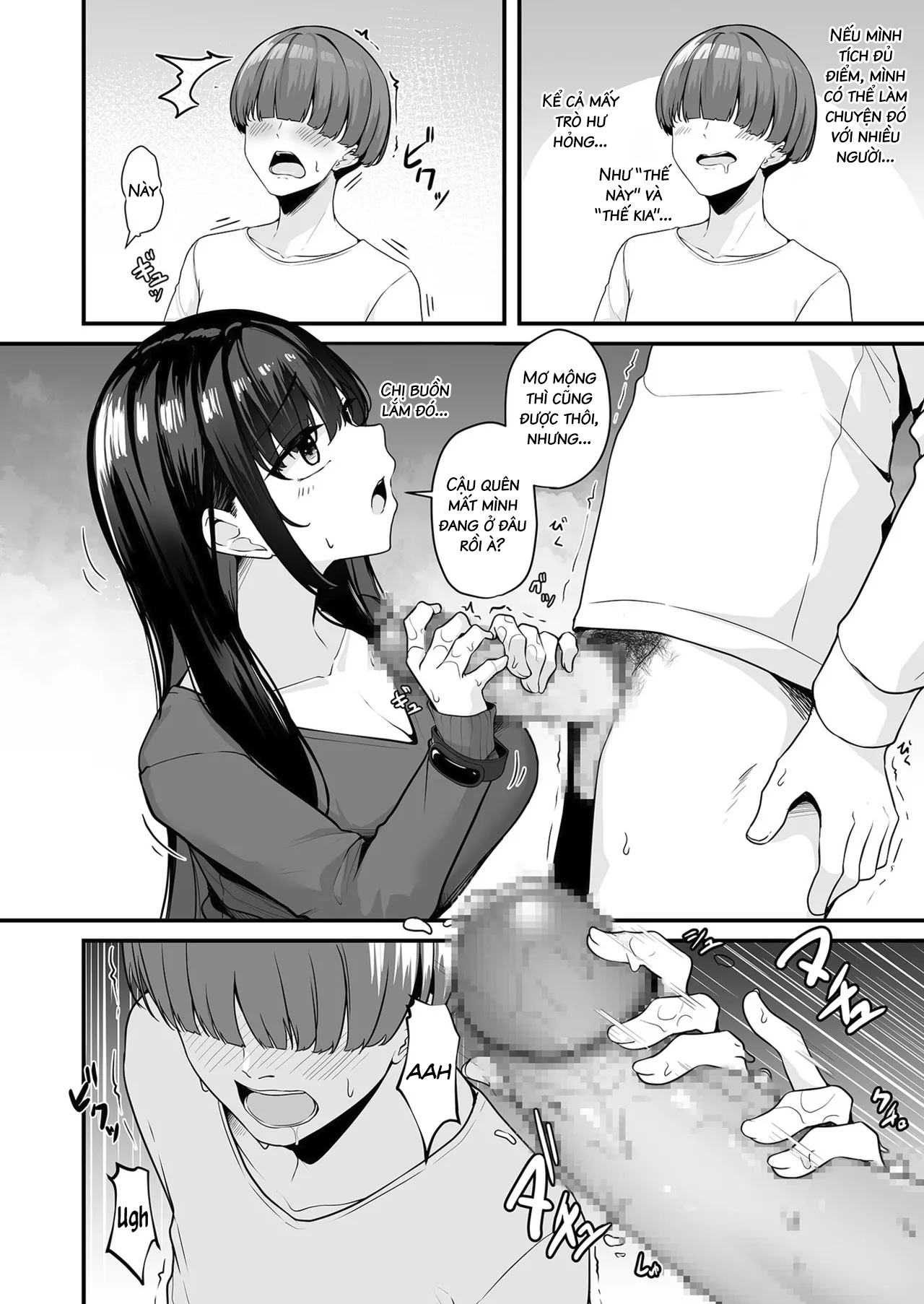 HentaiVN.net - Ảnh 15 - Hãy cùng làm với chị nhé? - Chap 1