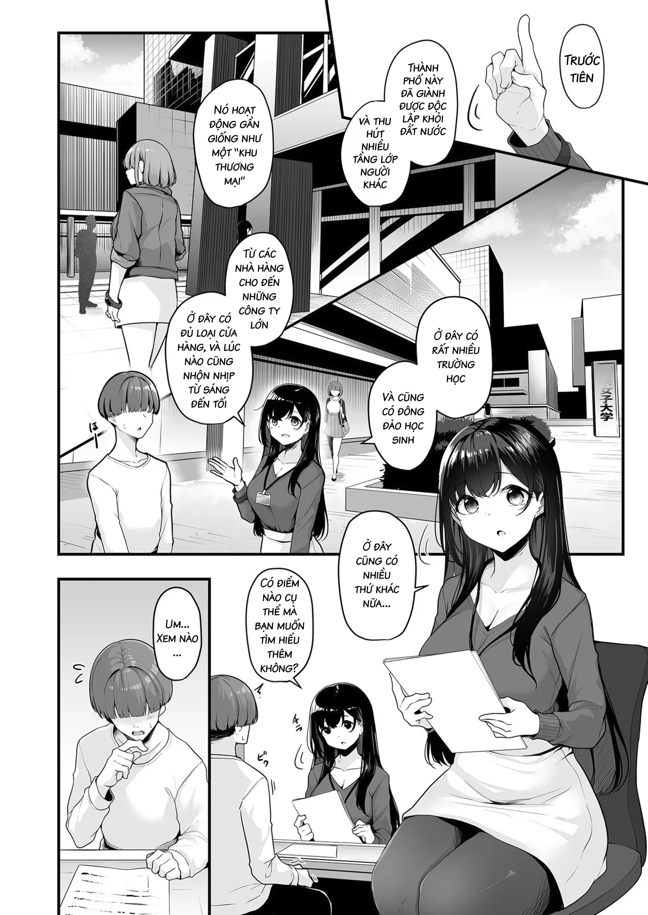 HentaiVN.net - Ảnh 3 - Hãy cùng làm với chị nhé? - Chap 1