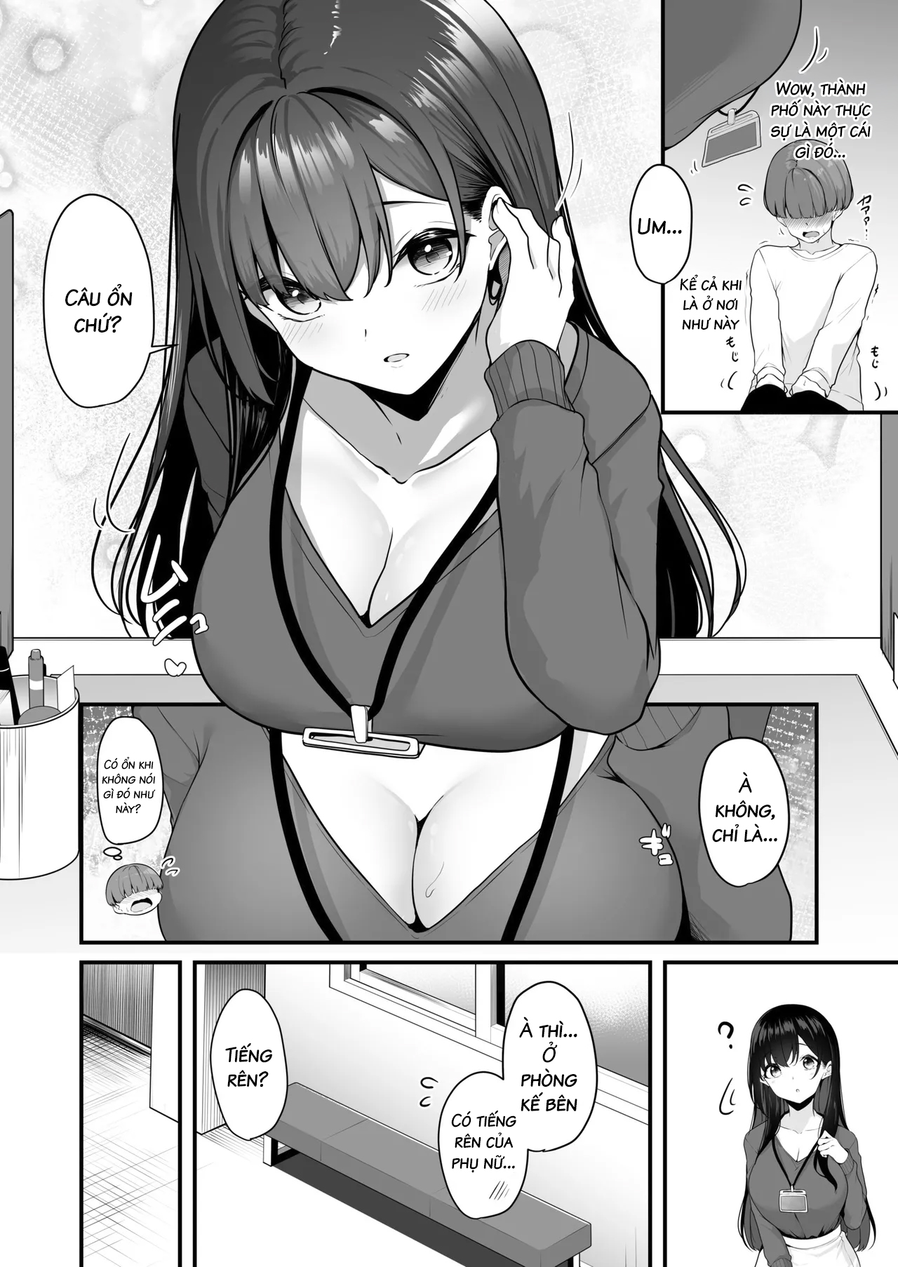 HentaiVN.net - Ảnh 5 - Hãy cùng làm với chị nhé? - Chap 1