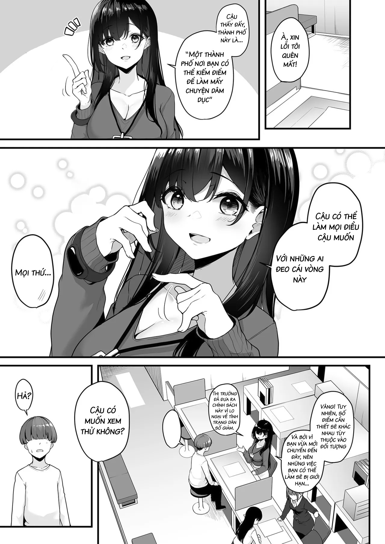 HentaiVN.net - Ảnh 6 - Hãy cùng làm với chị nhé? - Chap 1