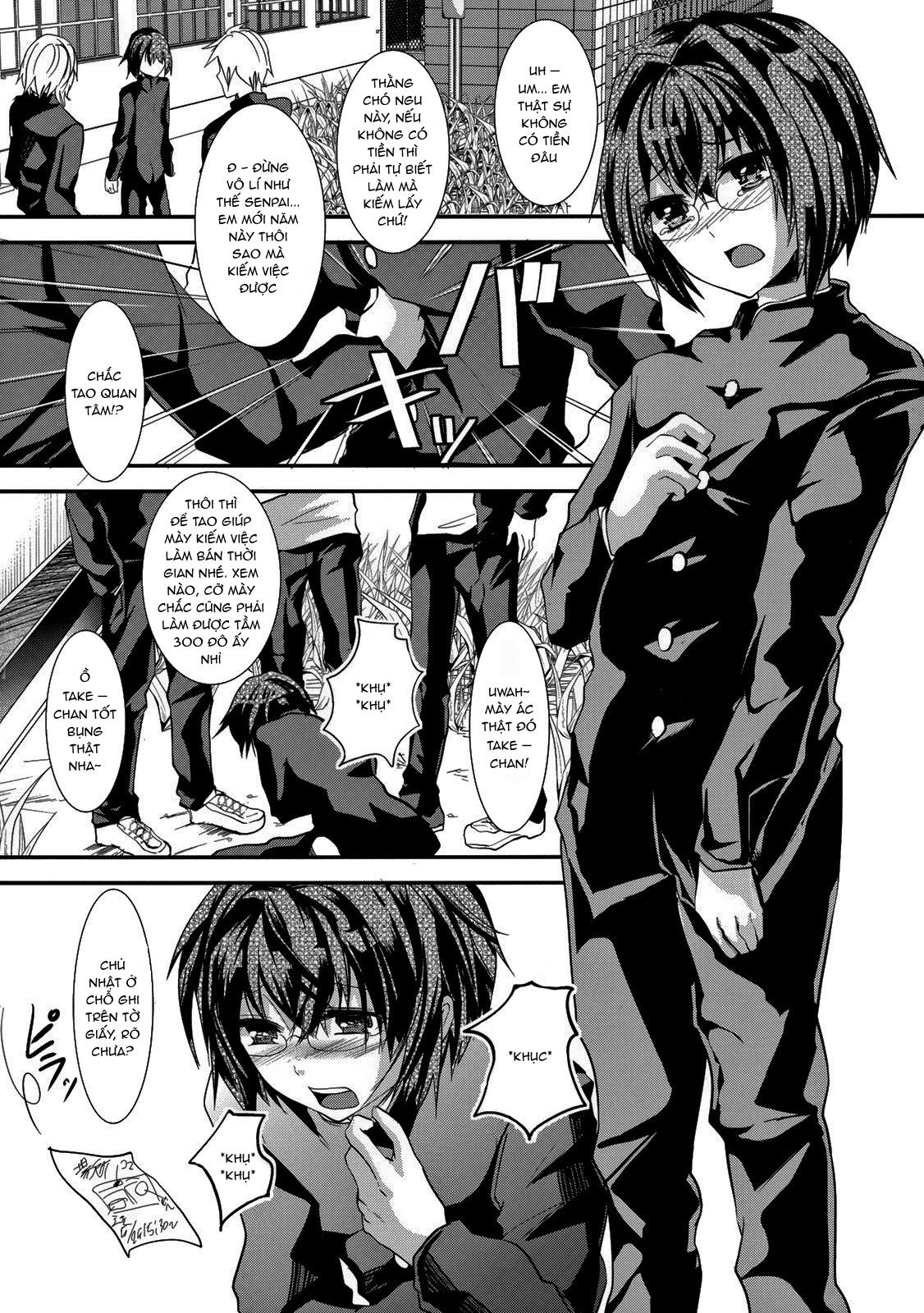 HentaiVN.net - Ảnh 3 - Rinkan Fuck!! Josou Shounen Monzetsu Rape - oneshot