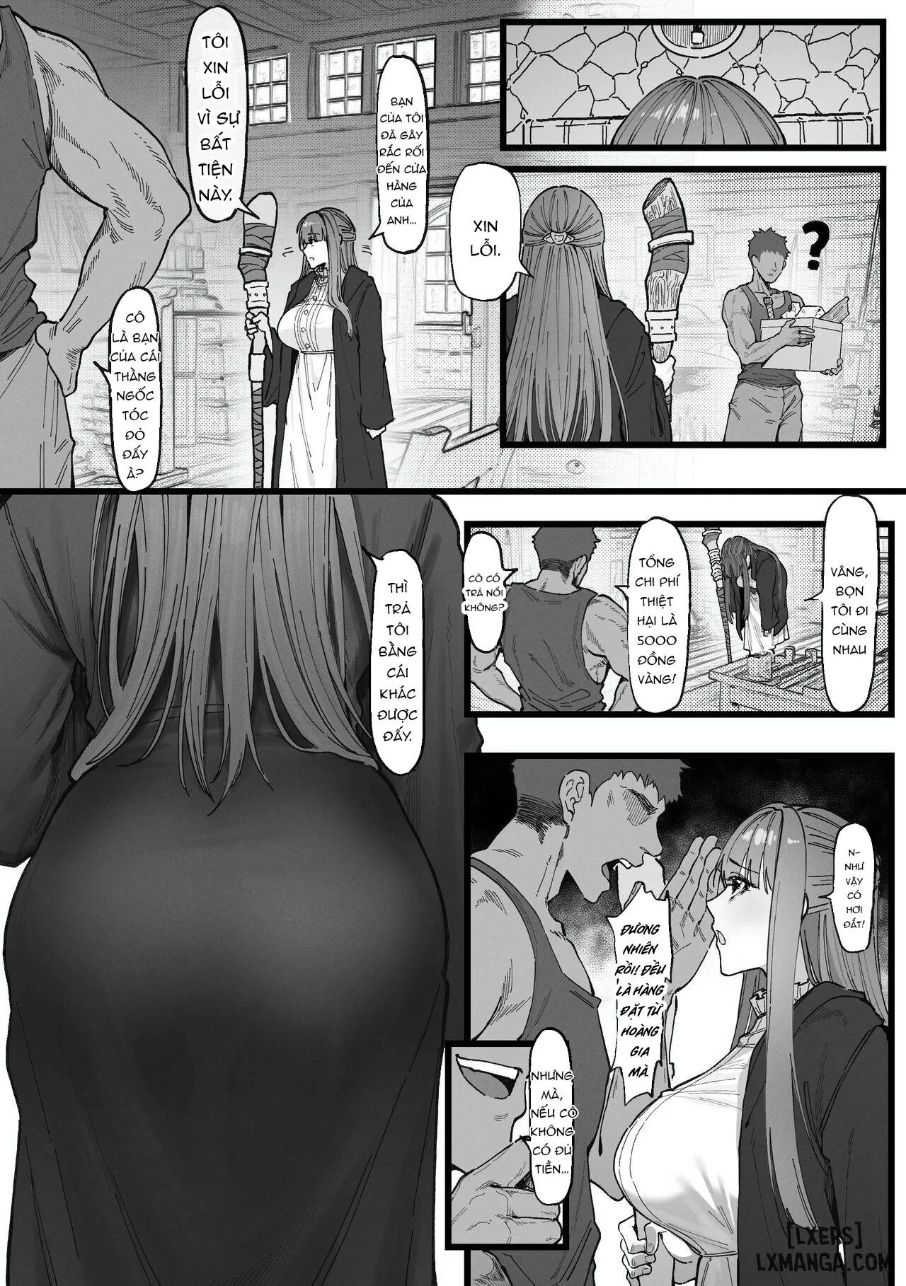 HentaiVN.net - Ảnh 3 - Cuộc phiêu lưu với Stark vụng về - Oneshot