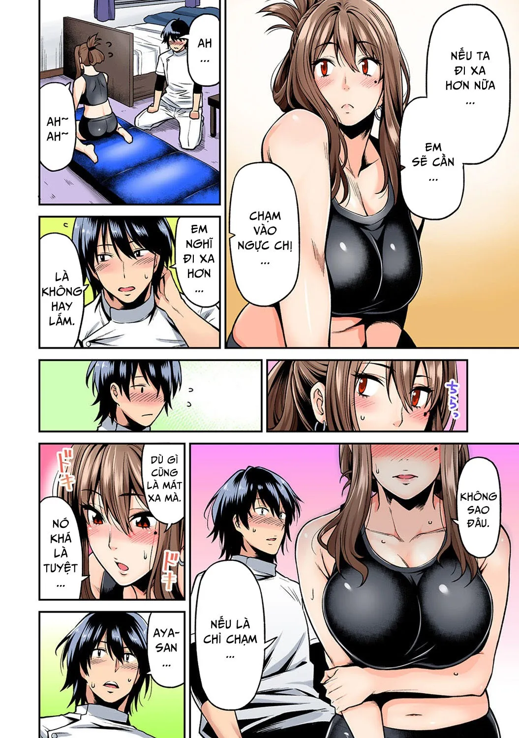 HentaiVN.net - Ảnh 11 - Hatsujou Munmun Massage! - Chap 1