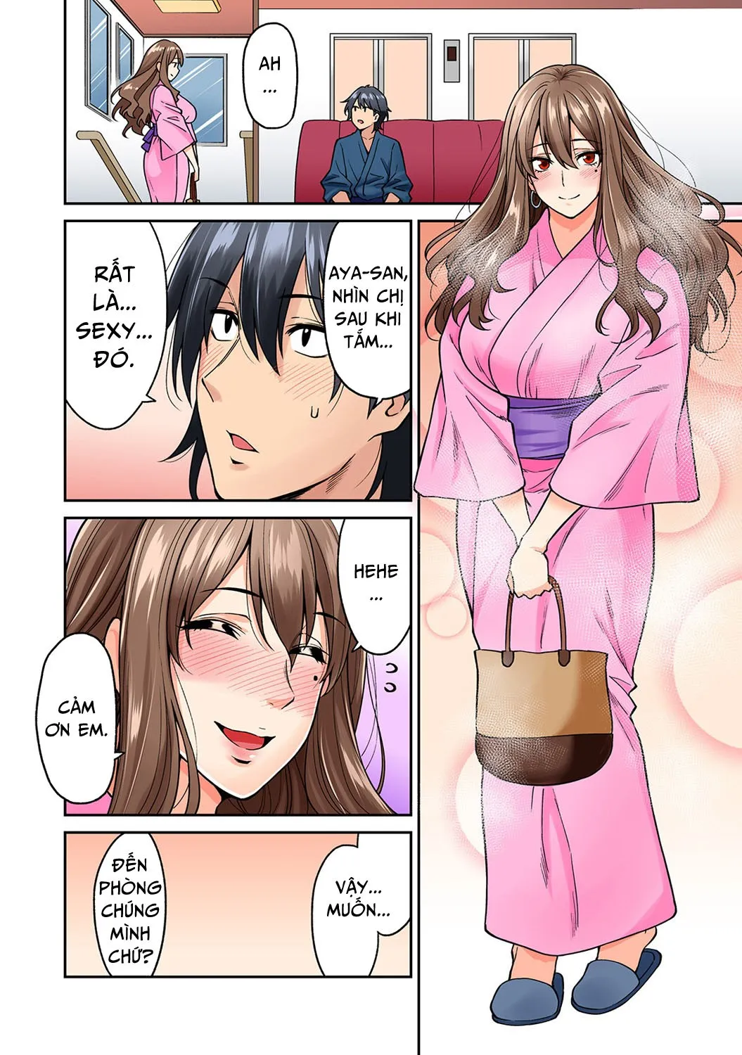 HentaiVN.net - Ảnh 15 - Hatsujou Munmun Massage! - Chap 3