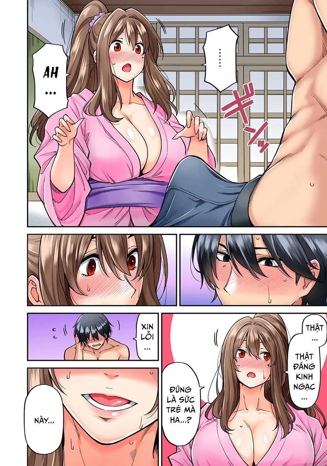 HentaiVN.net - Ảnh 15 - Hatsujou Munmun Massage! - Chap 4