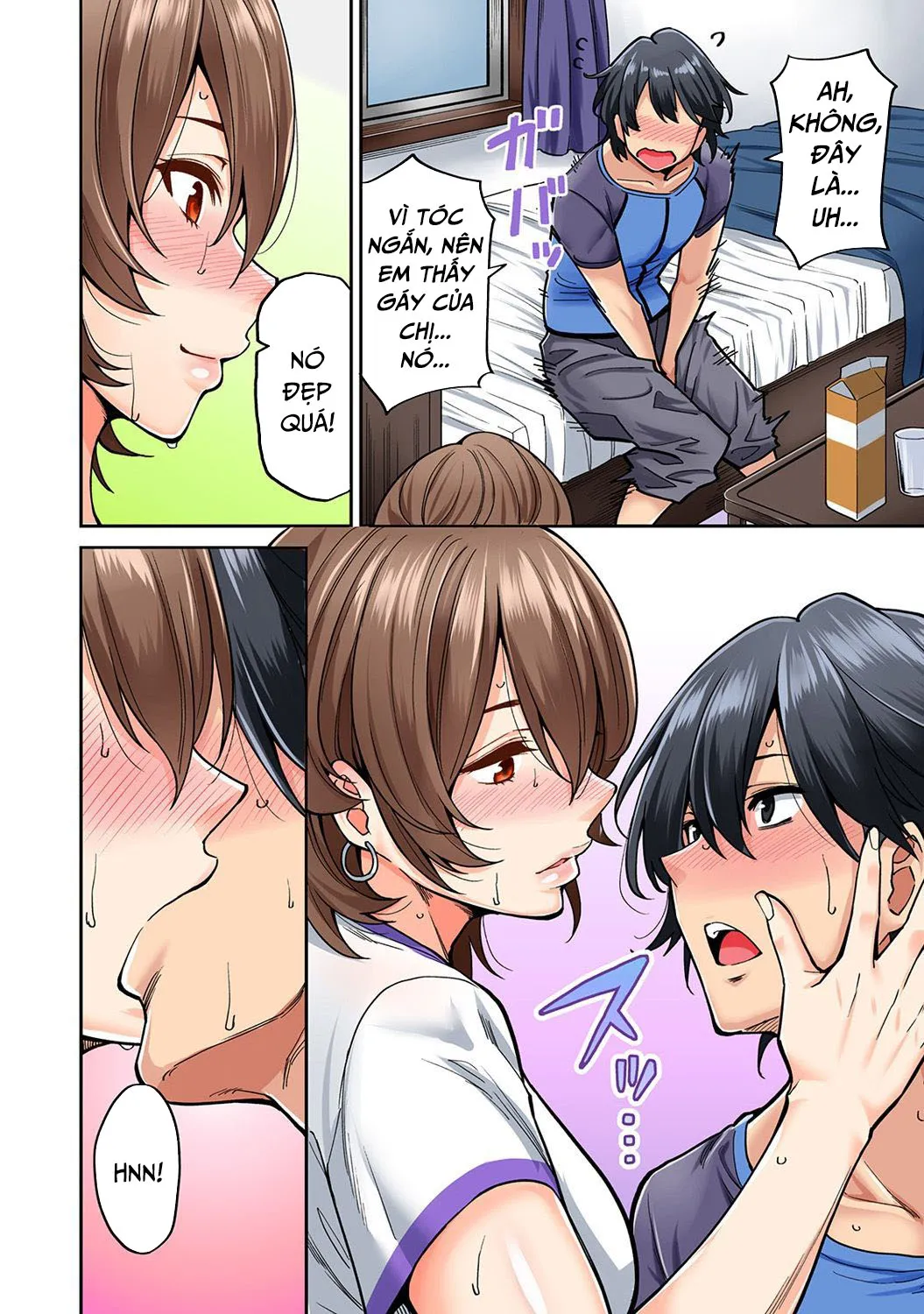HentaiVN.net - Ảnh 10 - Hatsujou Munmun Massage! - Chap 5