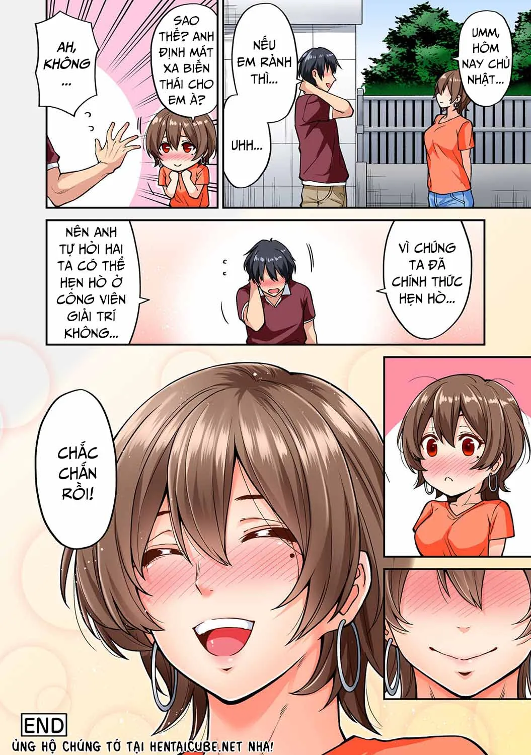HentaiVN.net - Ảnh 40 - Hatsujou Munmun Massage! - Chap 8 [End]