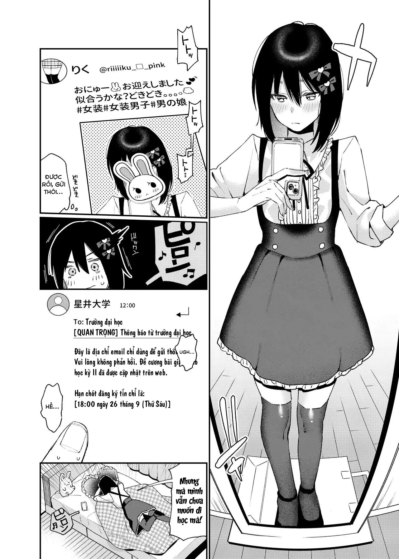 HentaiVN.net - Ảnh 6 - I'll make you a girl ♡ - Oneshot