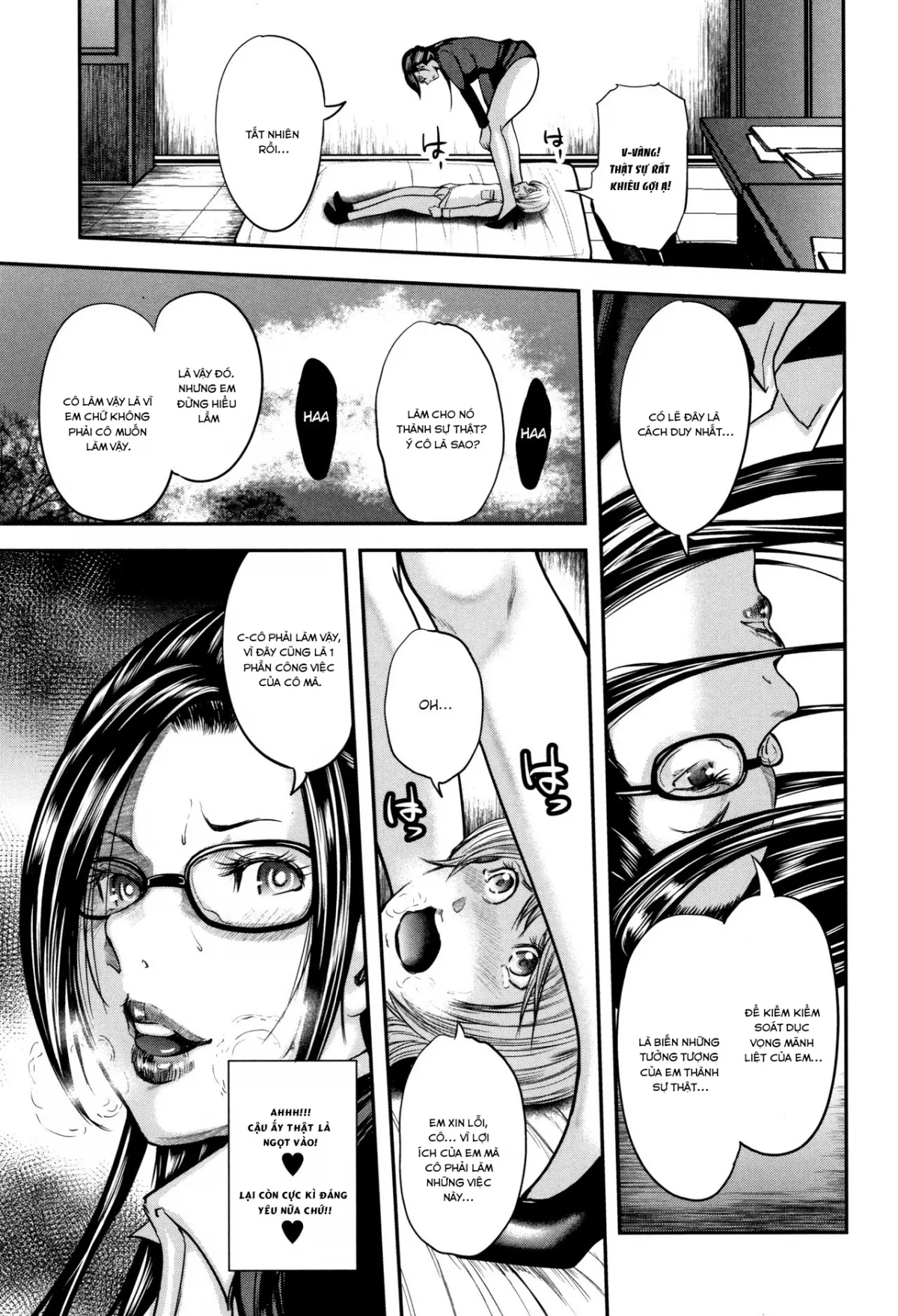 HentaiVN.net - Ảnh 16 - Sensei, mẹ thằng bạn và tôi [Boku to Sensei to Tomodachi no Mama] - Chap 1