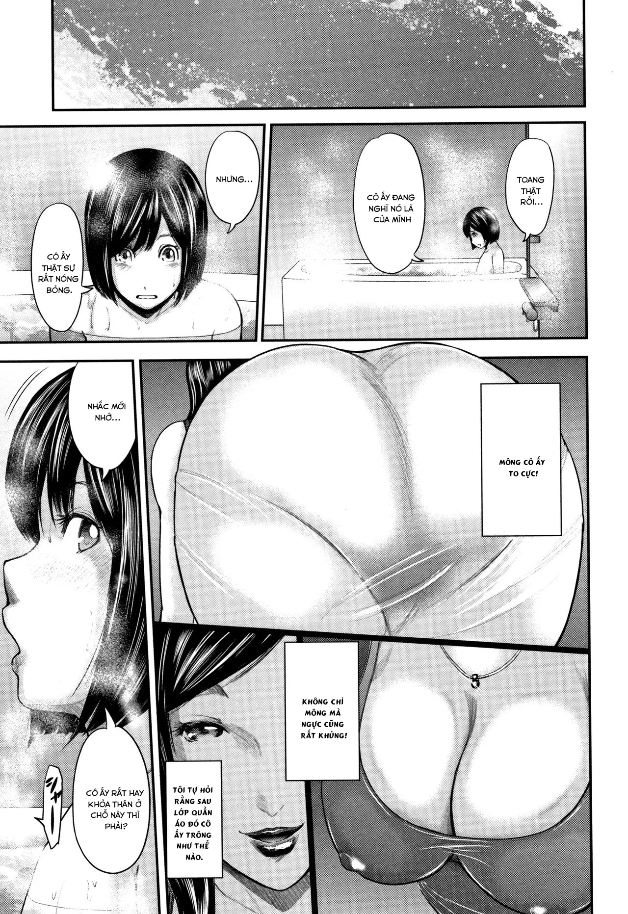 HentaiVN.net - Ảnh 12 - Sensei, mẹ thằng bạn và tôi [Boku to Sensei to Tomodachi no Mama] - Chap 3