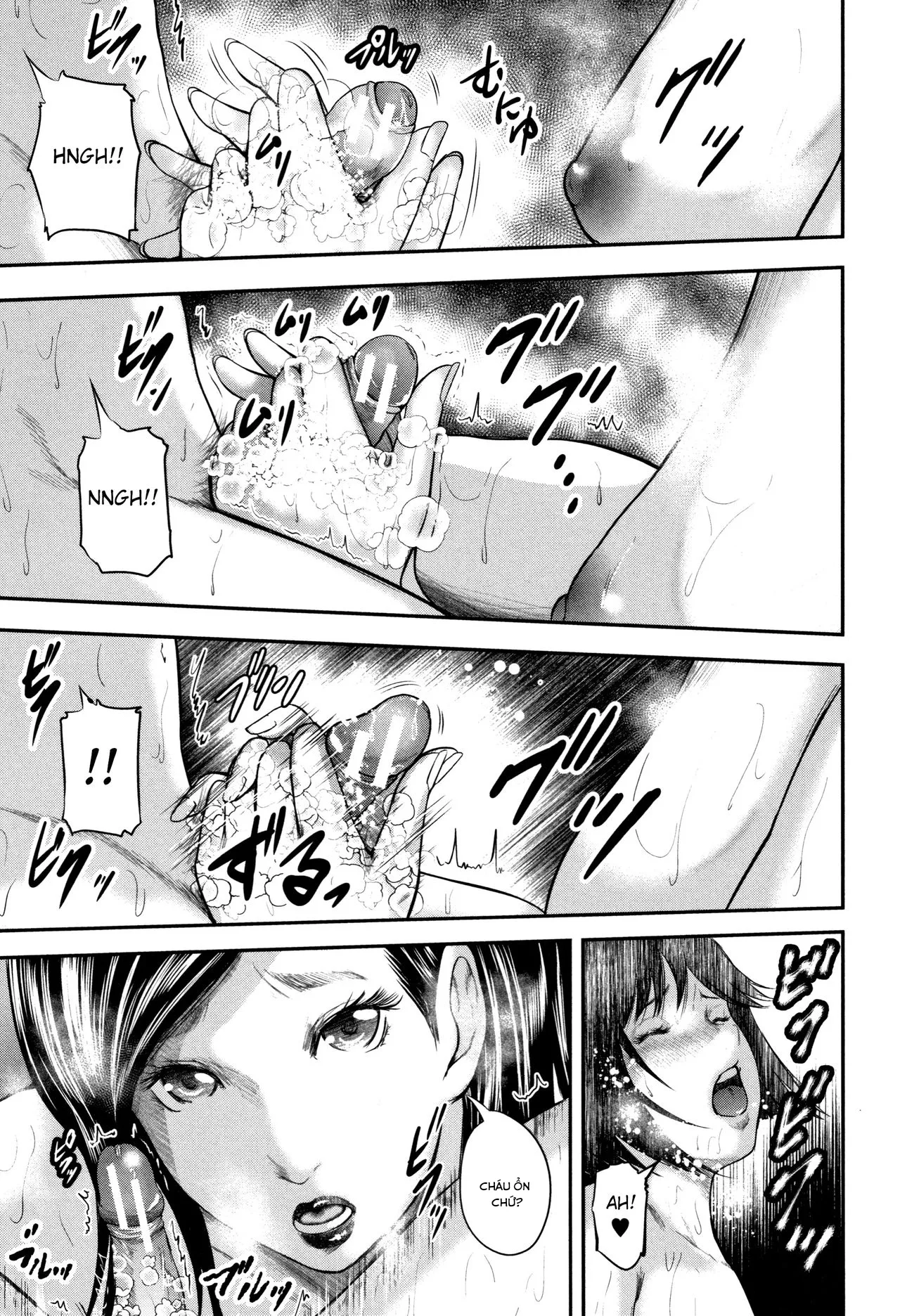 HentaiVN.net - Ảnh 20 - Sensei, mẹ thằng bạn và tôi [Boku to Sensei to Tomodachi no Mama] - Chap 3