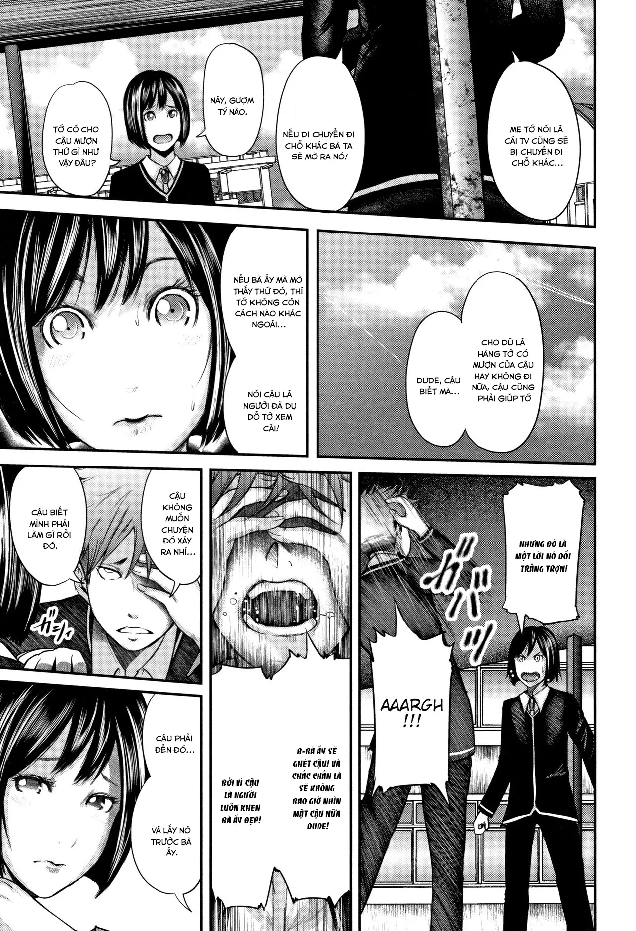 HentaiVN.net - Ảnh 4 - Sensei, mẹ thằng bạn và tôi [Boku to Sensei to Tomodachi no Mama] - Chap 3