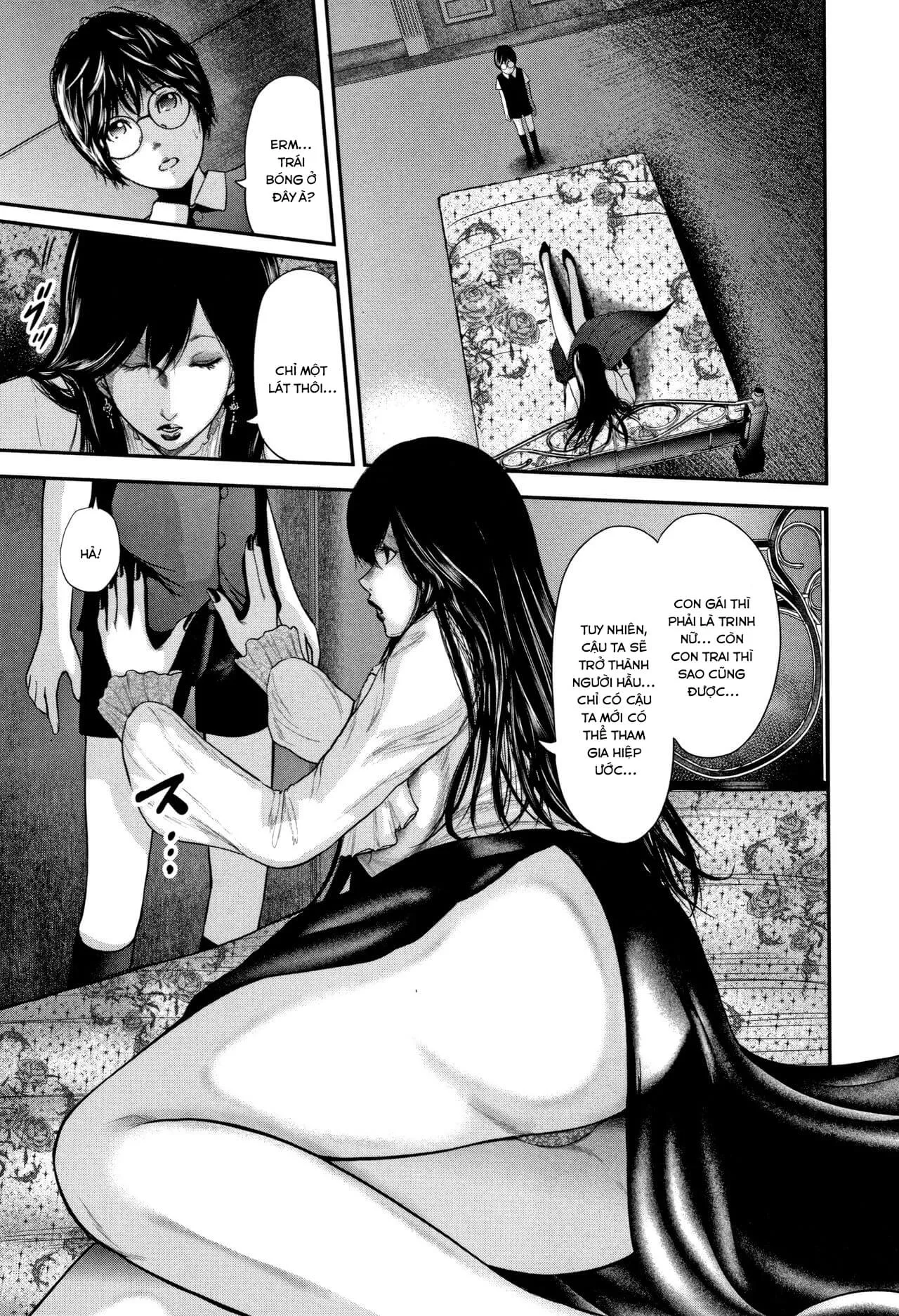 HentaiVN.net - Ảnh 12 - Sensei, mẹ thằng bạn và tôi [Boku to Sensei to Tomodachi no Mama] - Chap 5