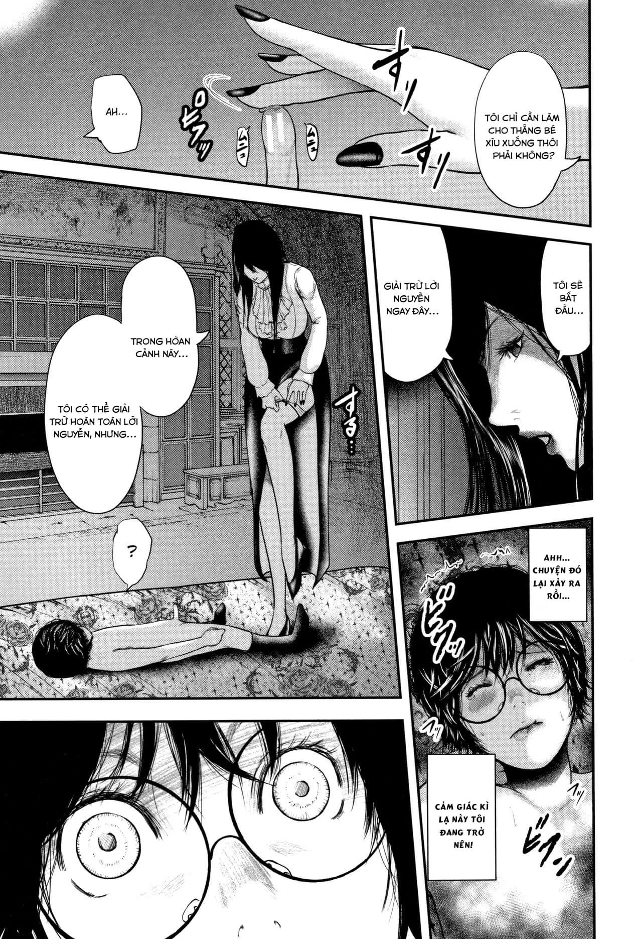 HentaiVN.net - Ảnh 32 - Sensei, mẹ thằng bạn và tôi [Boku to Sensei to Tomodachi no Mama] - Chap 5