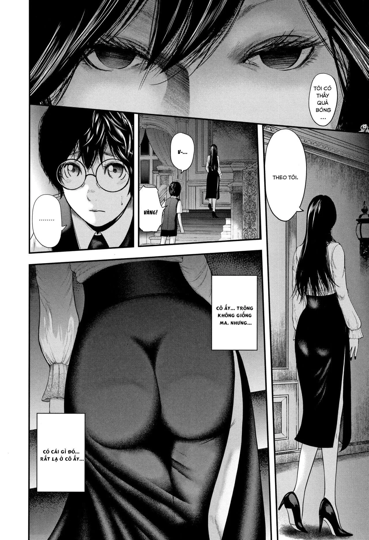 HentaiVN.net - Ảnh 9 - Sensei, mẹ thằng bạn và tôi [Boku to Sensei to Tomodachi no Mama] - Chap 5
