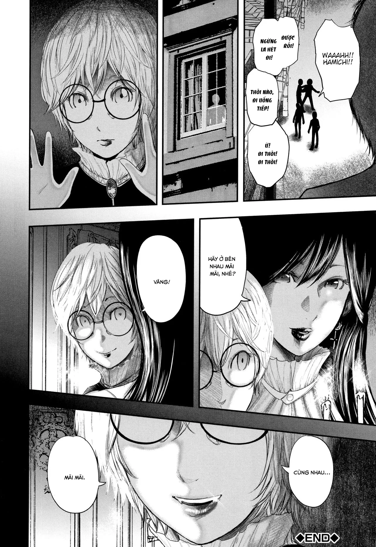 HentaiVN.net - Ảnh 39 - Sensei, mẹ thằng bạn và tôi [Boku to Sensei to Tomodachi no Mama] - Chap 6 End