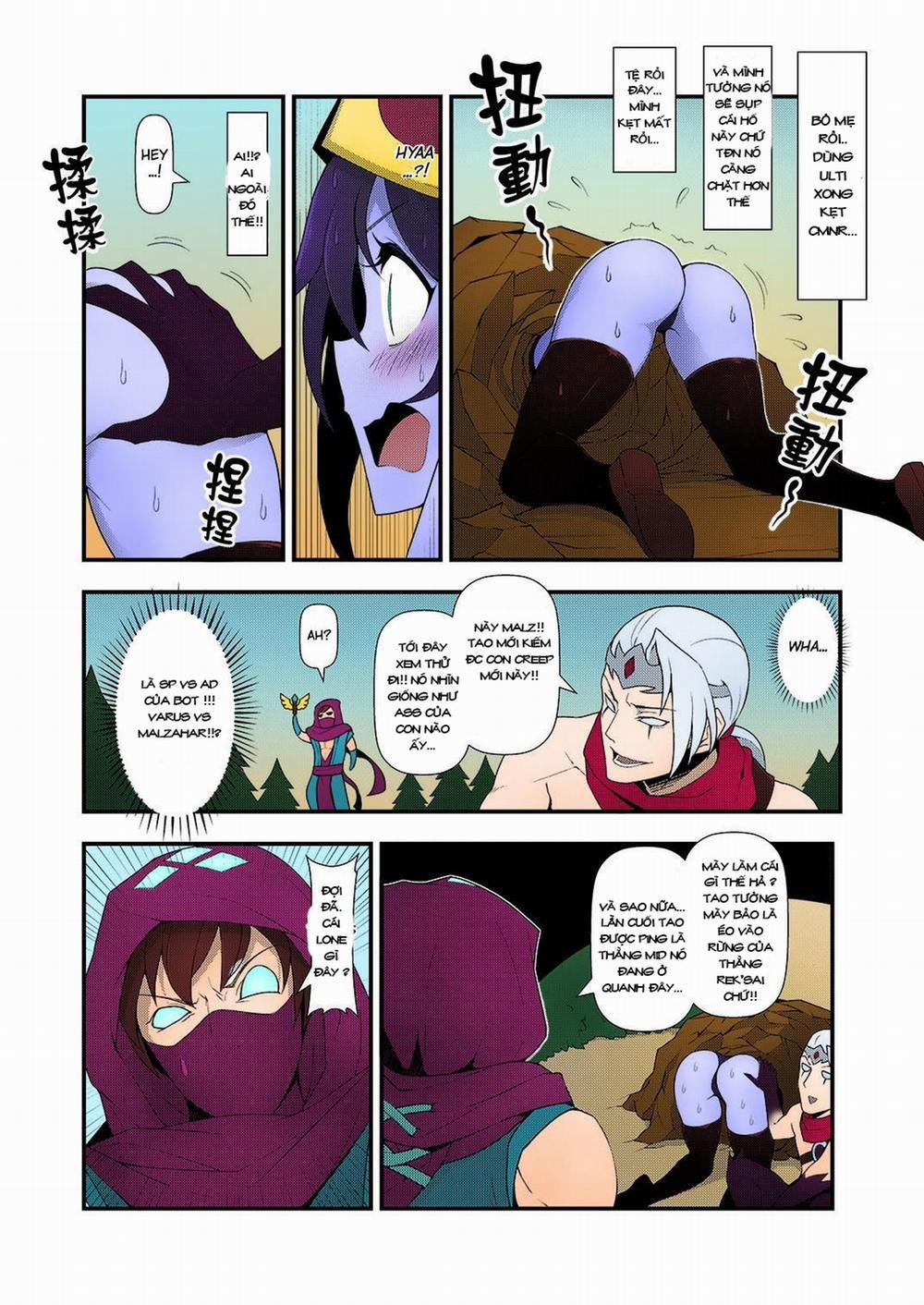 HentaiVN.net - Ảnh 5 - Chiến Thuật Tuyệt Vời (League of Legend) [ININ Renmei 2] - Oneshot