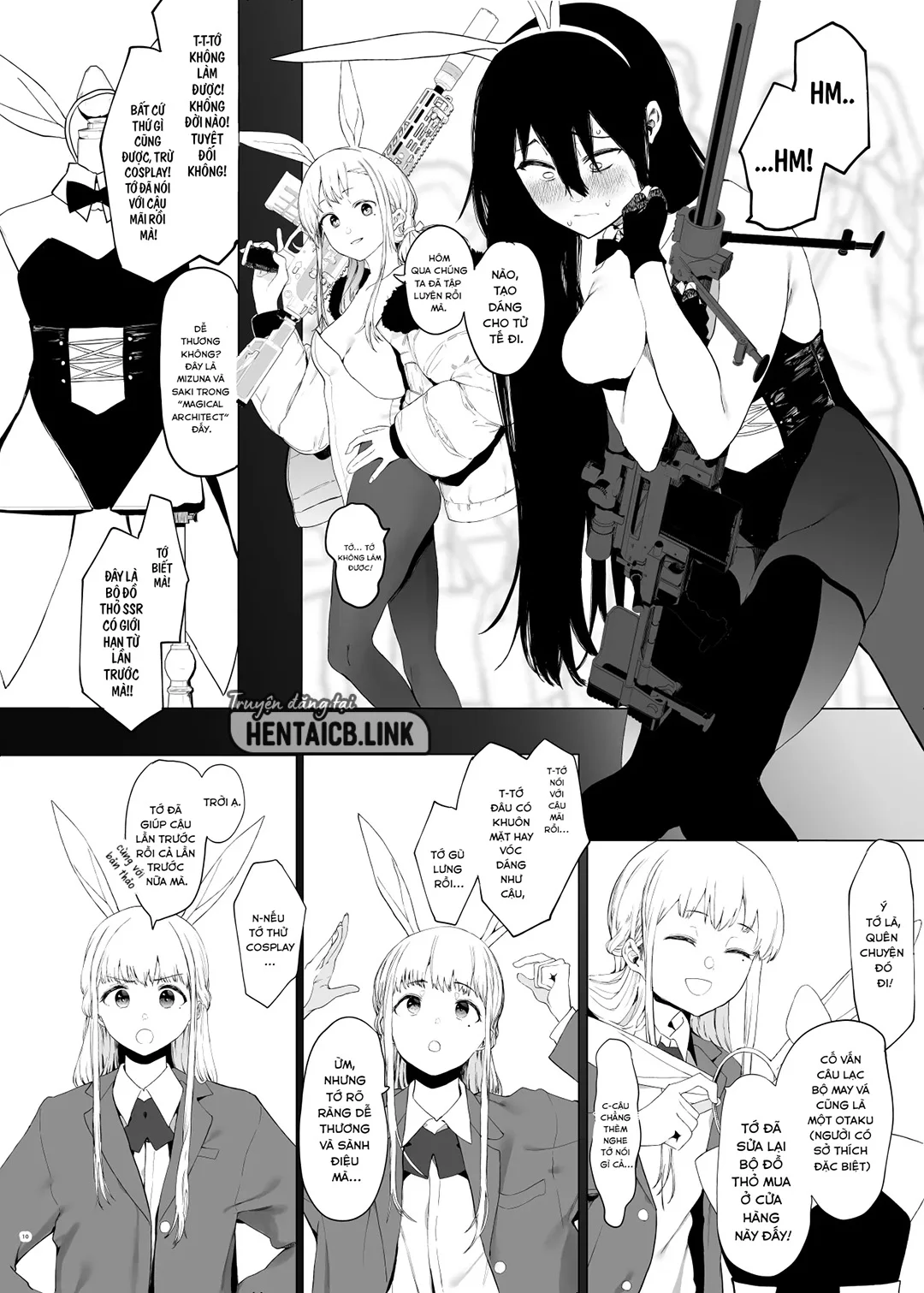 HentaiVN.net - Ảnh 10 - Tadamesu – Tada no Onna no Ko - Ch. 1