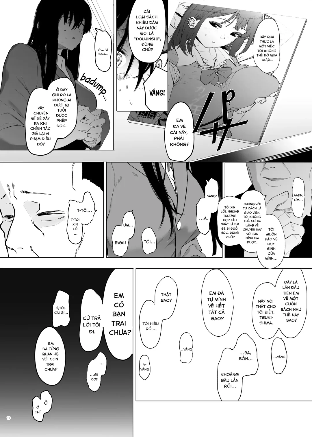 HentaiVN.net - Ảnh 16 - Tadamesu – Tada no Onna no Ko - Ch. 1