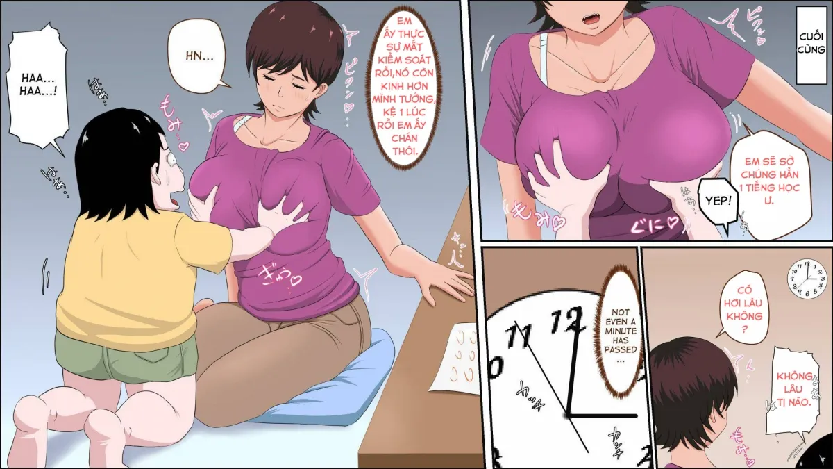 HentaiVN.net - Ảnh 12 - Gạ địt giáo viên [This Hot Housemom Is A Careless Teacher In The Best Way!] - Chap 1